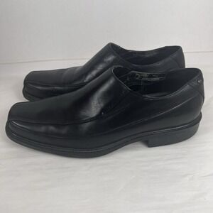 Rockport APM78731 Classic Black Men's Leather Slip on Dress Shoes 12M US